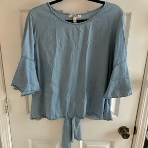 Krazy Kat Chambray Blouse